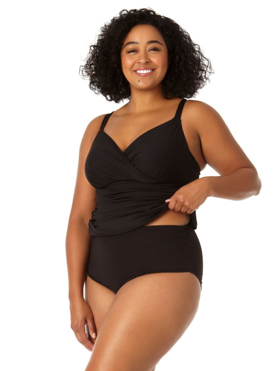 Swim Forever Yours Lingerie Underwire Anne Cole Surplice Under Wired