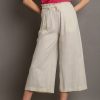 Swim Forever Yours Lingerie | Linen Wide Leg Pants