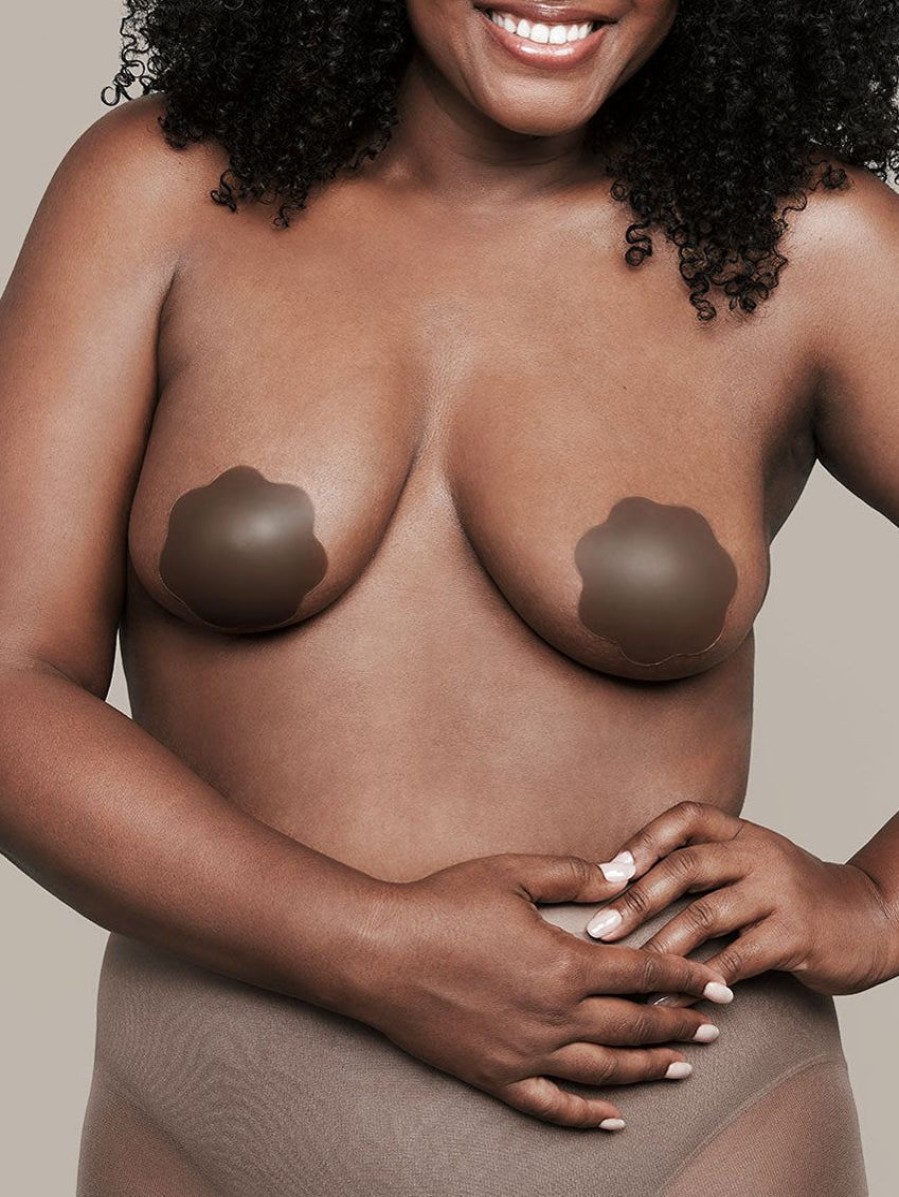 Accessories Forever Yours Lingerie Nipple Covers | Nood No Show Reusable Nipple Covers