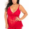 Plus Size Lingerie Forever Yours Lingerie | Oh La La Cheri Valentine Babydoll