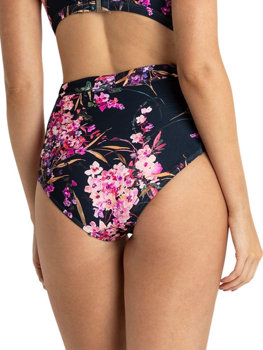 Swim Forever Yours Lingerie Brief | Azura Flora Retro Bikini Brief