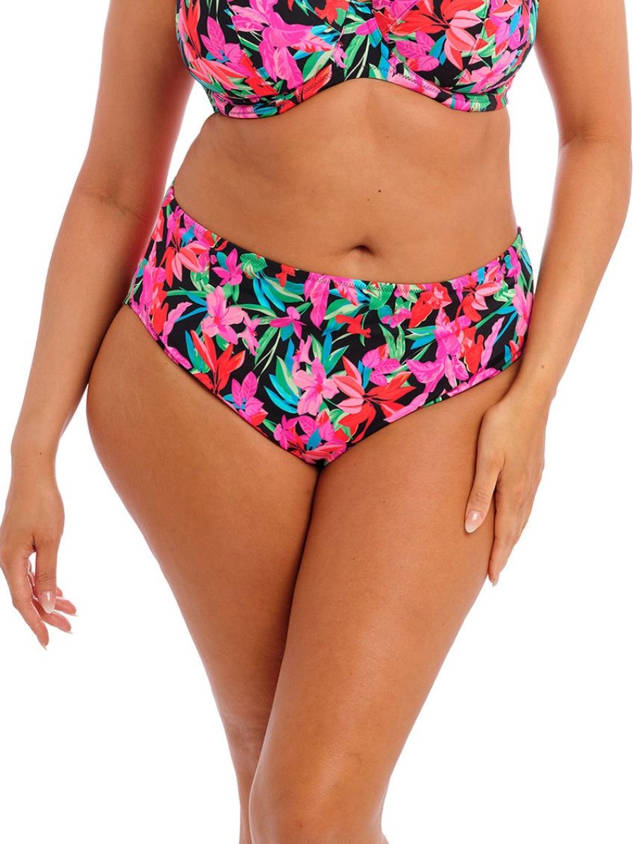 Swim Forever Yours Lingerie Brief | Elomi Savaneta Mid Rise Bikini Briefs