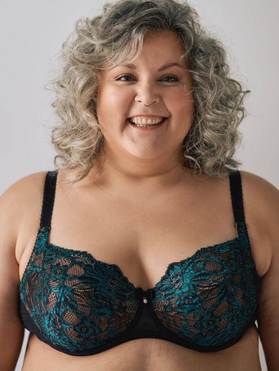 Bras Forever Yours Lingerie Plus Size | Ewa Michalak Hella Balconette Bra - Bm Style