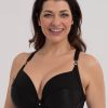 Bras Forever Yours Lingerie Plunge & Push-Up | Ewa Michalak Le Noir Plunge Bra - Plm Style