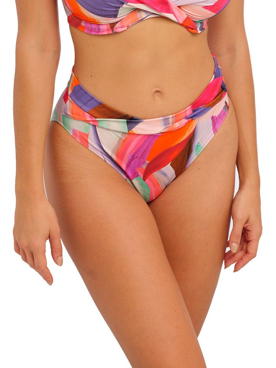 Swim Forever Yours Lingerie Brief | Fantasie Aguada Beach Mid Rise Bikini Swim Bottoms