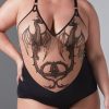 Plus Size Lingerie Forever Yours Lingerie | Thistle And Spire Dracona Bodysuit