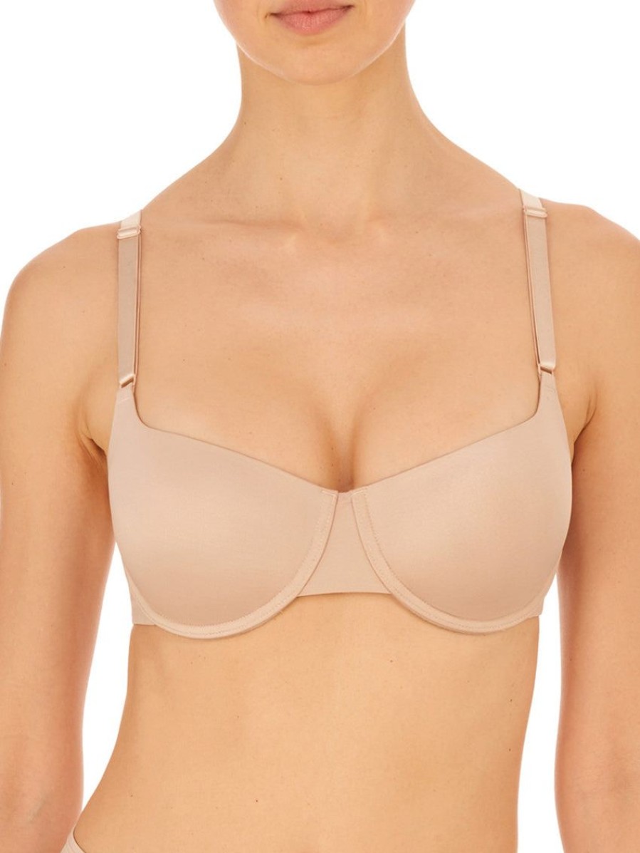 Bras Forever Yours Lingerie Full Support | Natori Liquid Convertible Balconette Push-Up Bra