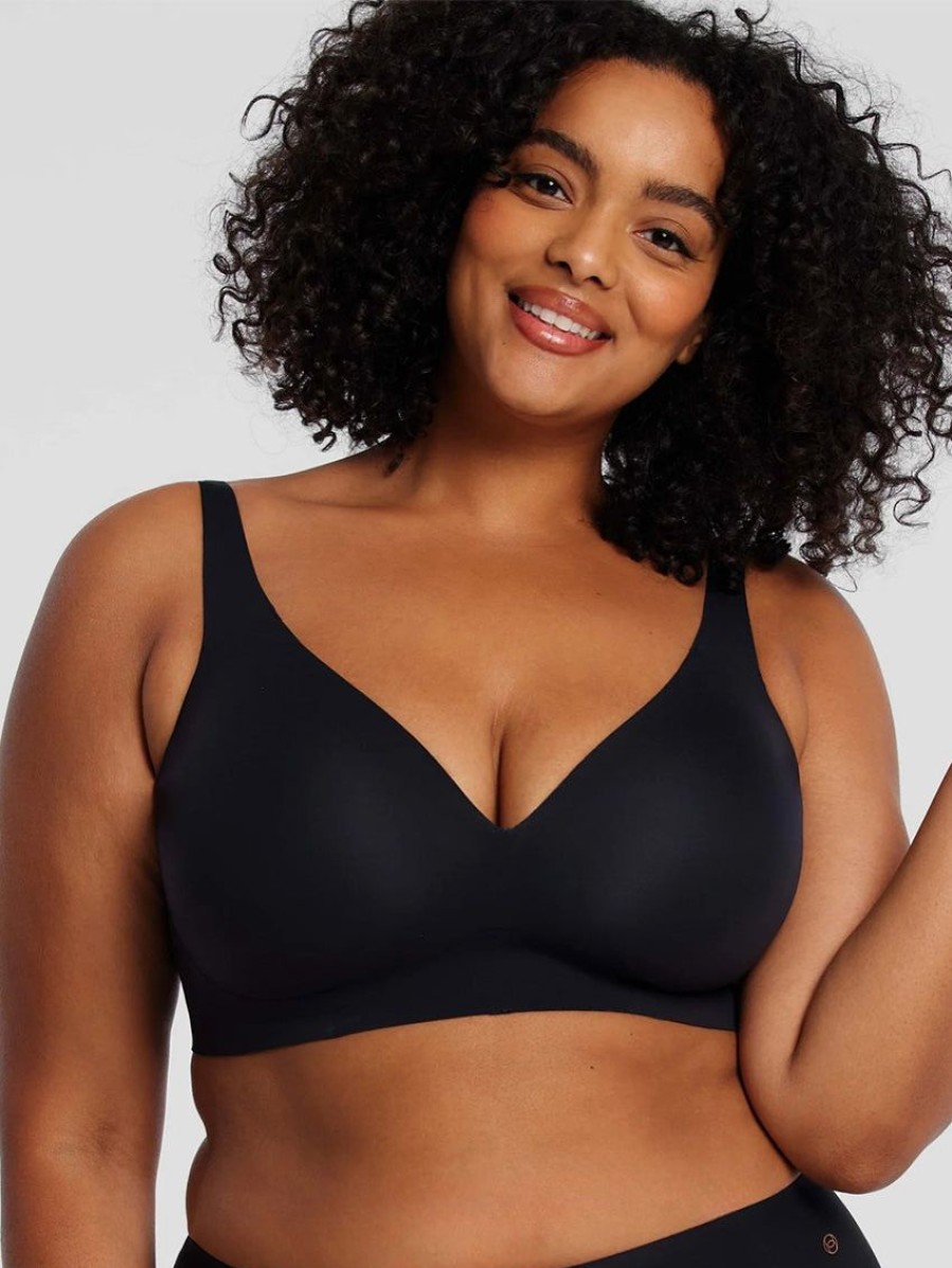 Bras Forever Yours Lingerie Non-Underwire | Evelyn & Bobbie Starlette Plunge Bra