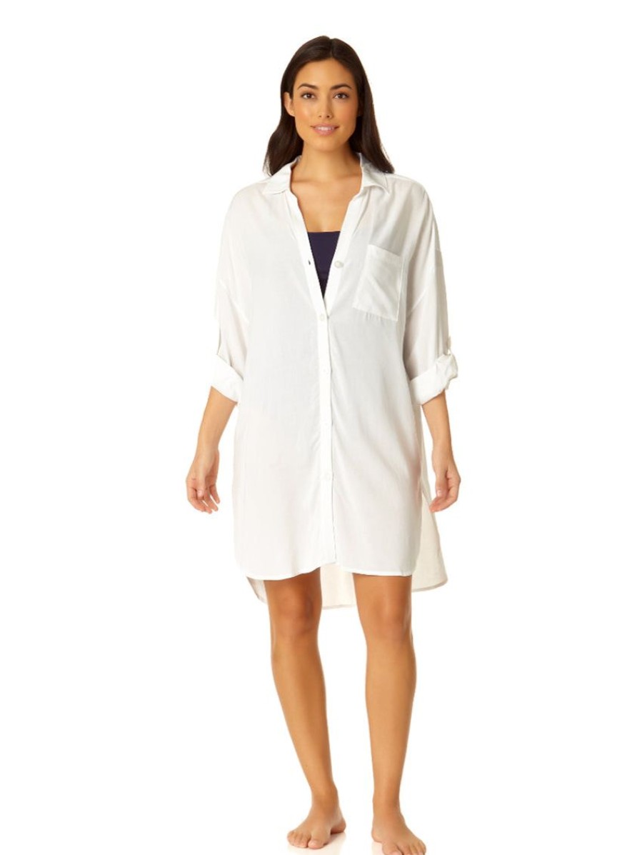 Clothing Forever Yours Lingerie Dusters | Anne Cole Boyfriend Swim Cover Up