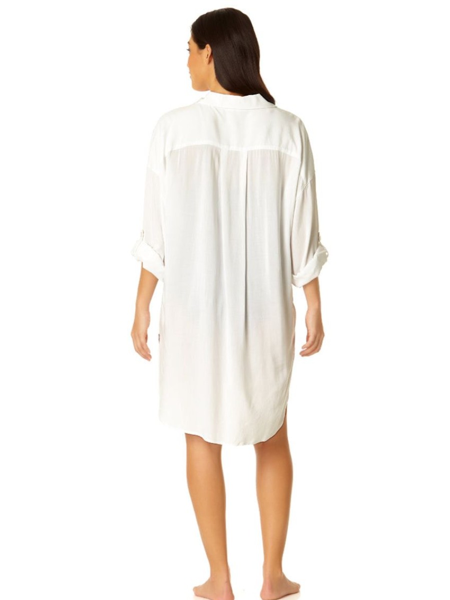 Clothing Forever Yours Lingerie Dusters | Anne Cole Boyfriend Swim Cover Up