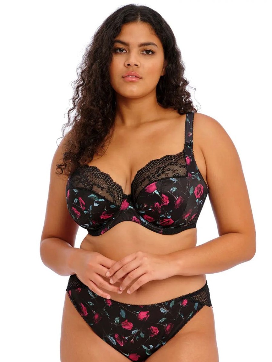 Bras Forever Yours Lingerie Plus Size | Elomi Lucie Stretch Lace Plunge Bra