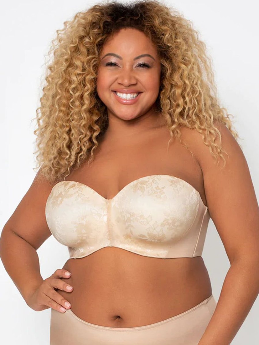 Bras Forever Yours Lingerie Plus Size | Curvy Couture Strapless Bra