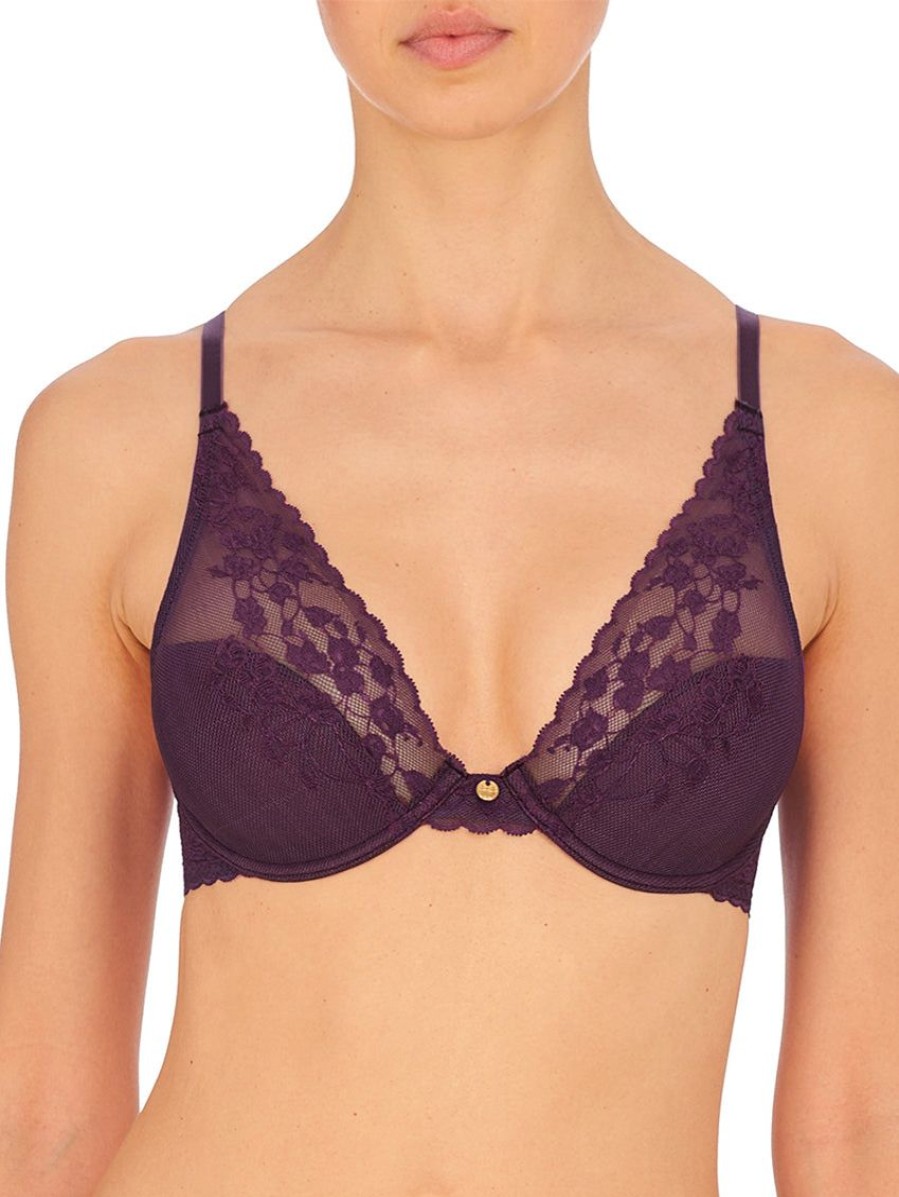 Bras Forever Yours Lingerie Plunge & Push-Up | Natori Cherry Blossom Plunge Bra