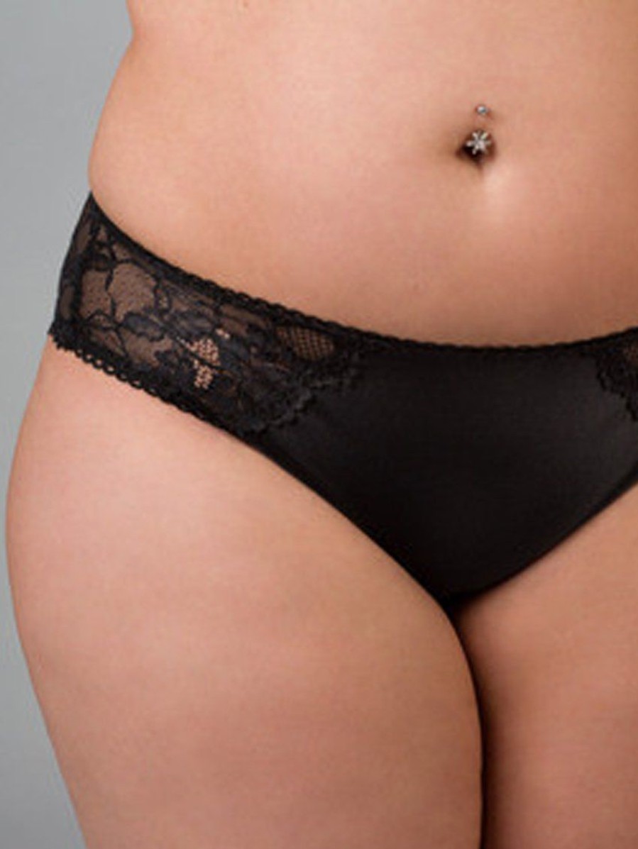 Panties Forever Yours Lingerie | Ewa Michalak Czarny Brief