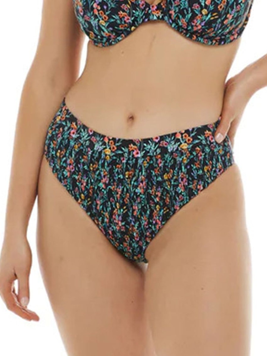 Swim Forever Yours Lingerie High&Rise | Body Glove Macabu Marlee Hi-Waist Plus Swim Bottom