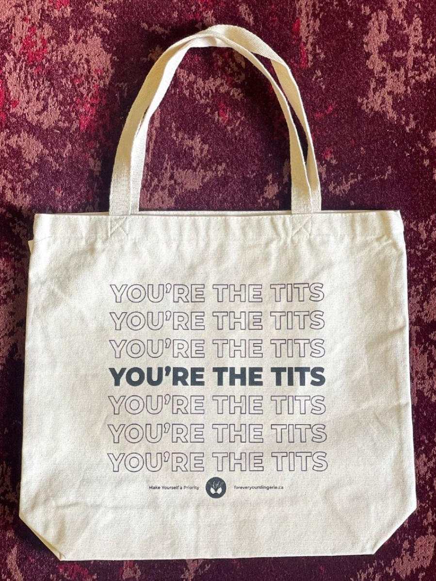 Accessories Forever Yours Lingerie | Natural Tote Bag