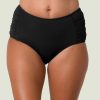 Swim Forever Yours Lingerie High&Rise | Jantzen Essentials Side Shirred Comfort Core Bikini Brief