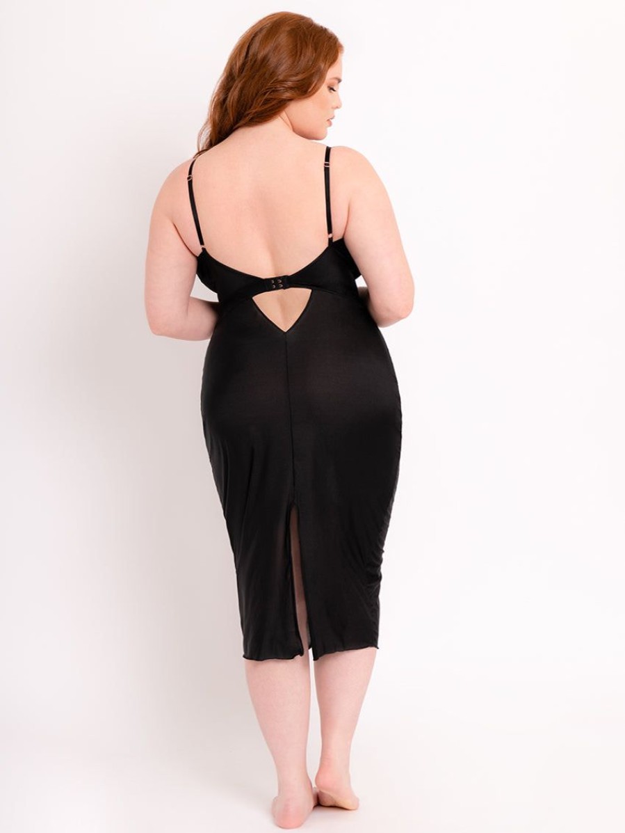 Chemises Forever Yours Lingerie | Scantilly By Curvy Kate After Hours Slip Dress