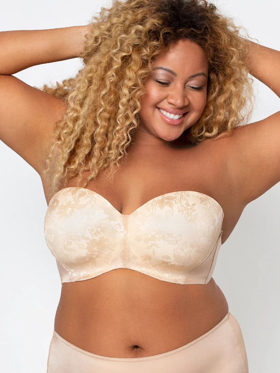 Bras Forever Yours Lingerie Strapless | Curvy Couture Strapless Bra