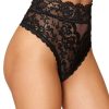 Panties Forever Yours Lingerie | Dreamgirl High Waist Lace Thong