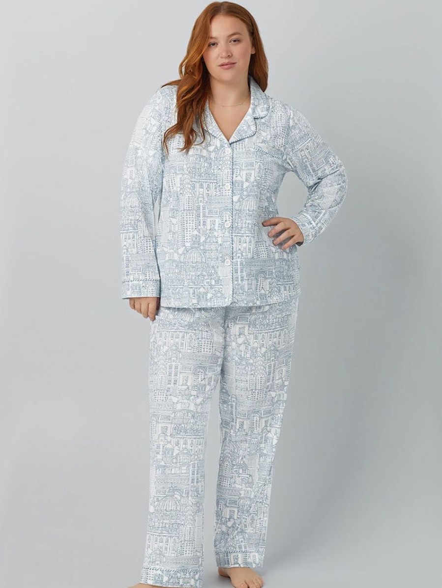 Sleep Forever Yours Lingerie | Bed Head Classic Long Sleeve Stretch Jersey Pj Set