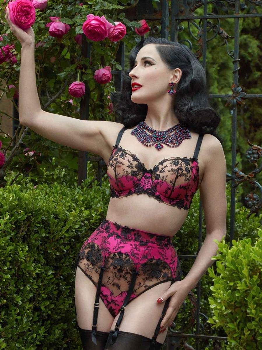 Bras Forever Yours Lingerie | Dita Von Teese Victresse Balconette Bra