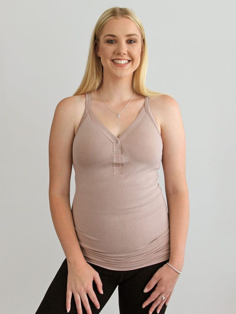 Bras Forever Yours Lingerie | Cake Marshmallow Nursing Tank Top