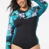 Swim Forever Yours Lingerie | Beach House Sculpt One Piece Plus Swimsuit