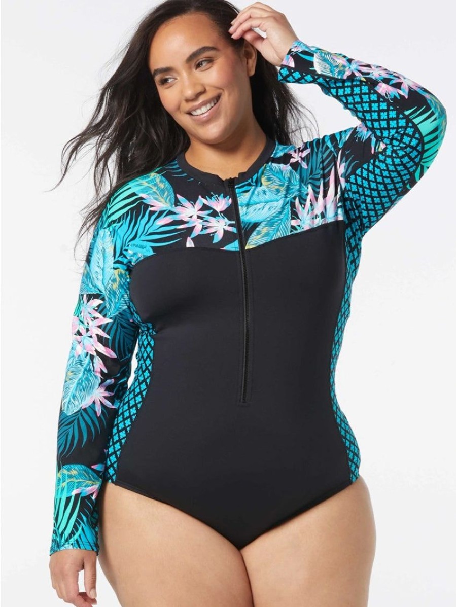 Swim Forever Yours Lingerie | Beach House Sculpt One Piece Plus Swimsuit