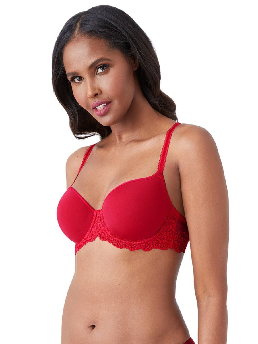 Bras Forever Yours Lingerie T-Shirt | Wacoal Embrace Lace Moulded Bra