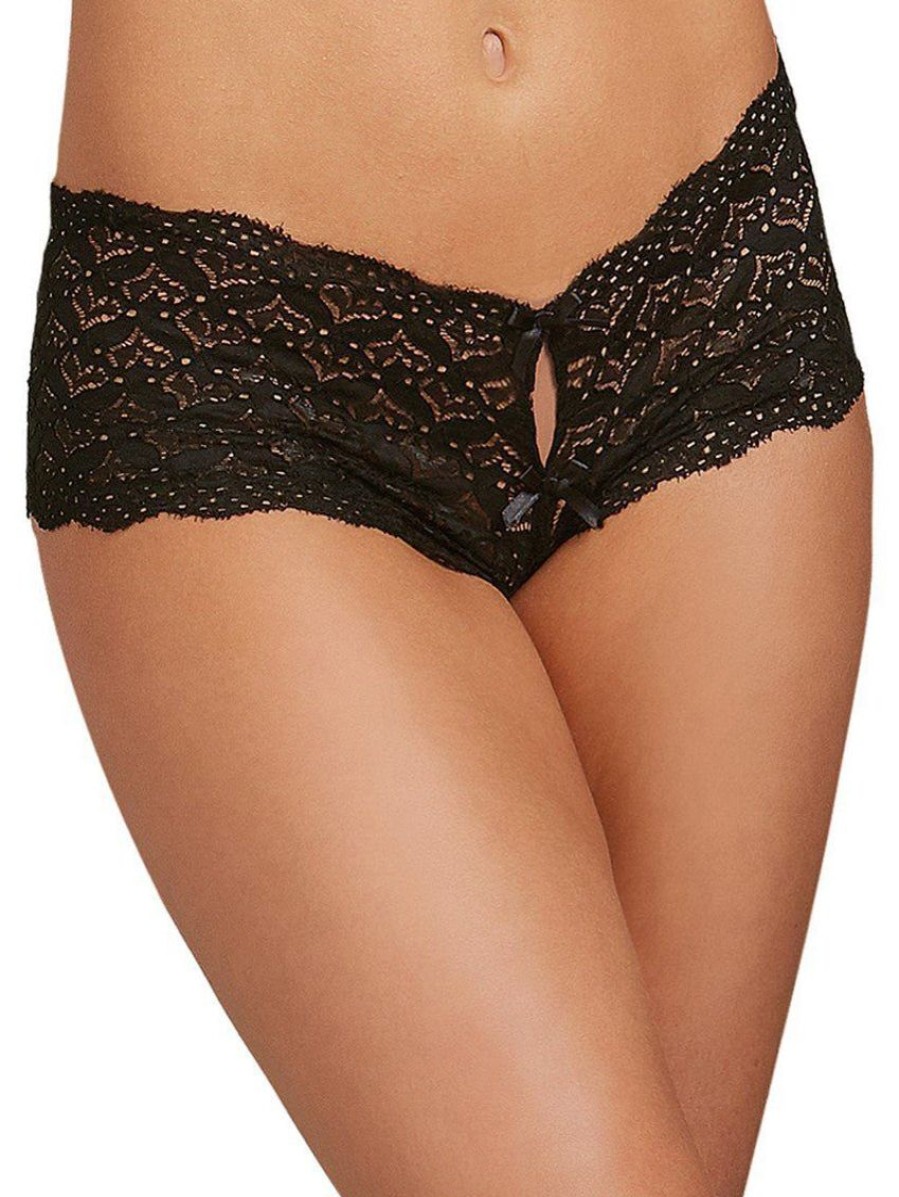 Sexy Panties Forever Yours Lingerie | Dreamgirl Heart Lace Open Panty