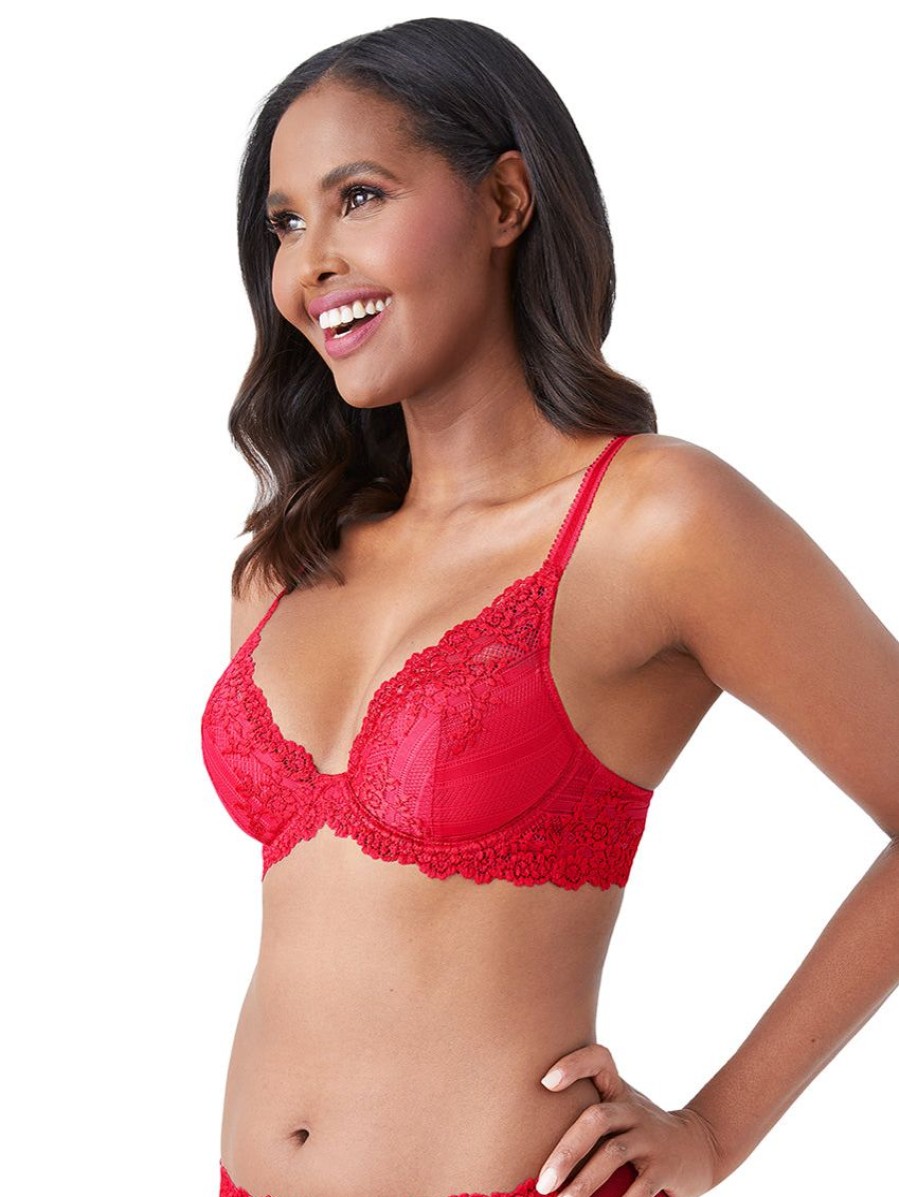 Bras Forever Yours Lingerie Plunge & Push-Up | Wacoal Embrace Lace Plunge Bra