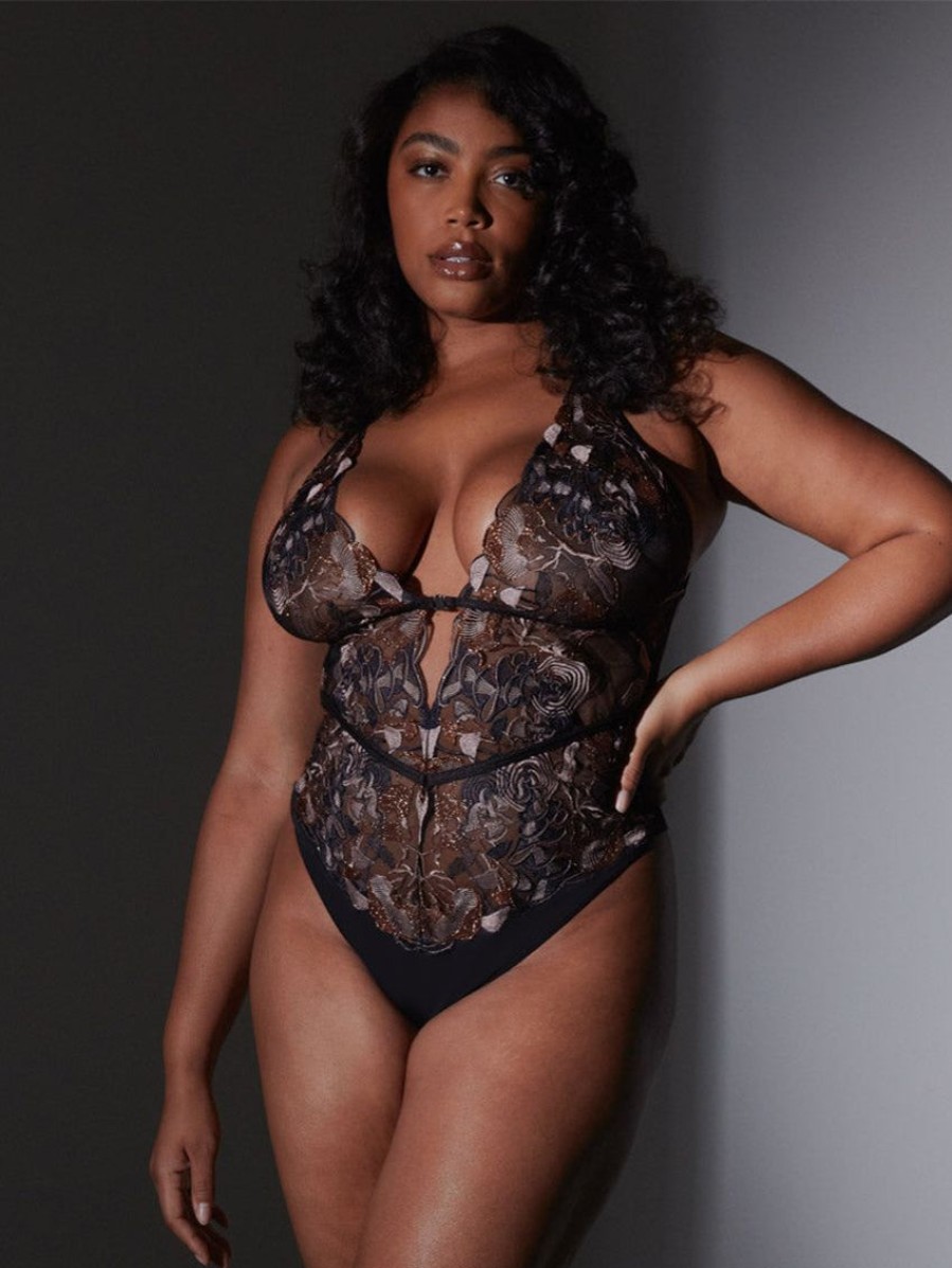 Plus Size Lingerie Forever Yours Lingerie | Thistle And Spire Chanterelle Bodysuit