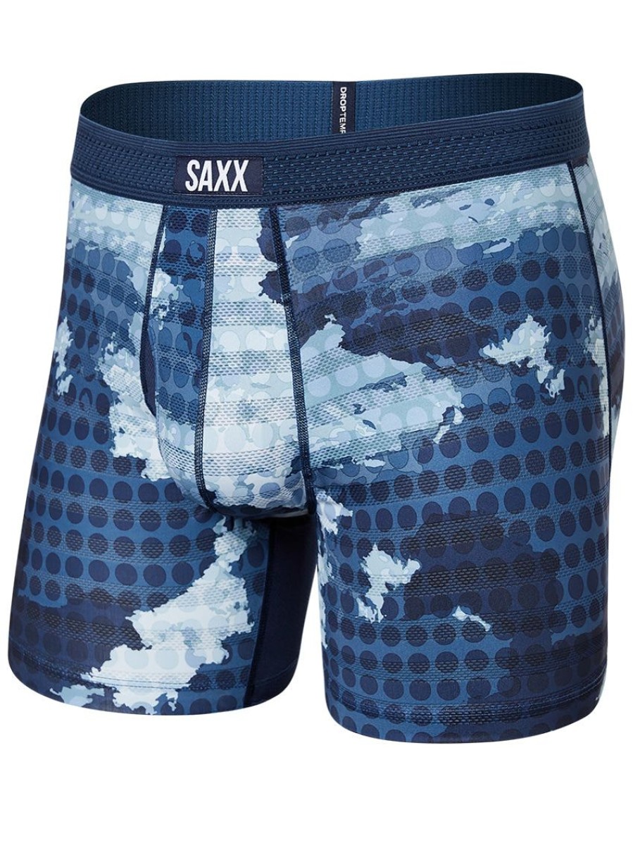 Mens Forever Yours Lingerie Droptemp | Saxx Droptemp Mesh Boxer Brief