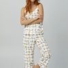 Sleep Forever Yours Lingerie | Bed Head Woven Cotton Cami And Crop Pj Set