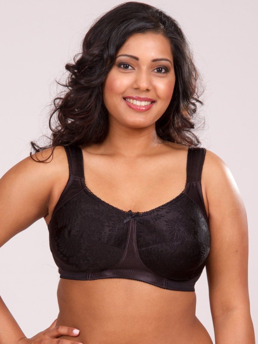 Bras Forever Yours Lingerie Non-Underwire | Aviana Softcup Jacquard Bra