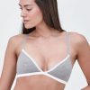 Bras Forever Yours Lingerie Bralettes | Skarlett Blue Adorned Cotton Bralette