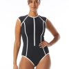 Swim Forever Yours Lingerie Non&Underwire | Beach House Zip Front One Piece Swimsuit