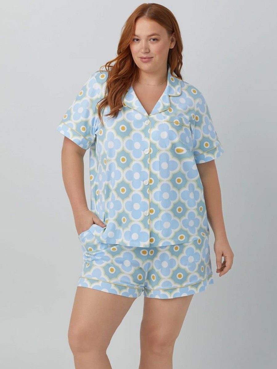 Sleep Forever Yours Lingerie | Bed Head Classic Short Sleeve Stretch Jersey Shorty Pj Set