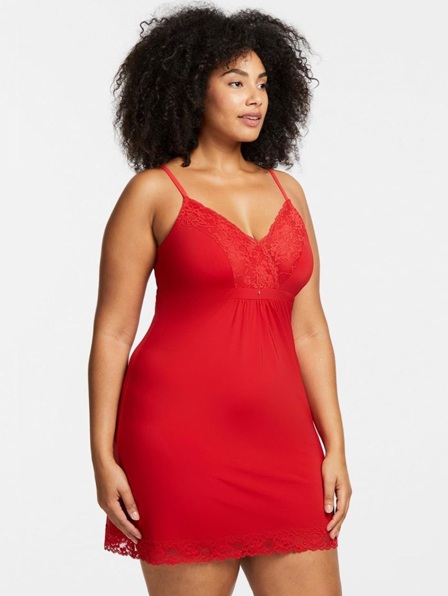 Plus Size Lingerie Forever Yours Lingerie | Montelle Bust Support Chemise