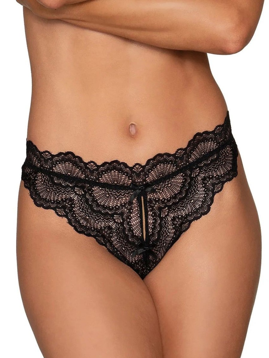 Sexy Panties Forever Yours Lingerie | Dreamgirl Lace Open Thong