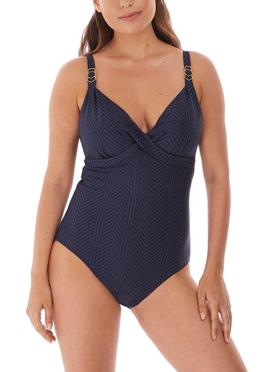 Swim Forever Yours Lingerie Underwire | Fantasie Long Island One Piece Plunge Swimsuit