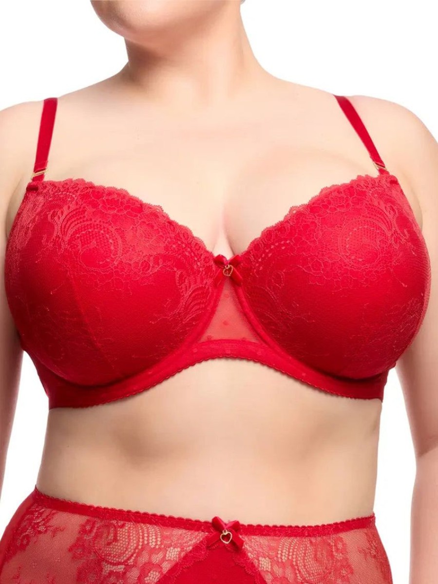 Bras Forever Yours Lingerie Full Support | Dita Von Teese Fiamma Full Figure Bra