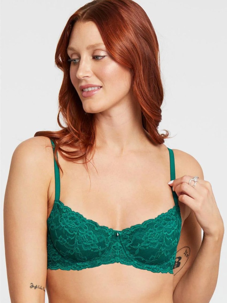 Bras Forever Yours Lingerie Sexy & Lacy | Montelle Flirt Demi Lace Bra