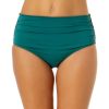 Swim Forever Yours Lingerie Brief | Anne Cole Shirred Hi-Low Swim Bottom