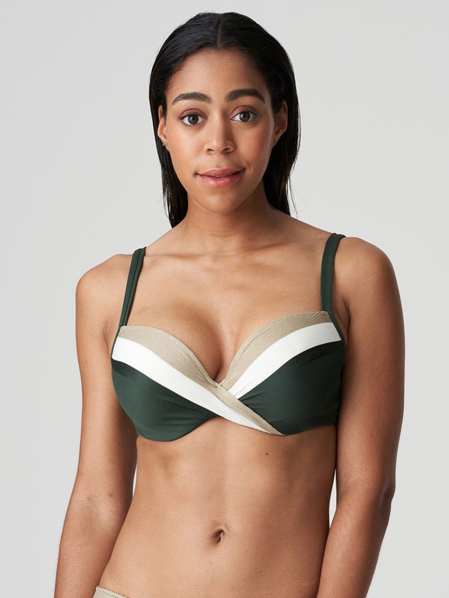 Swim Forever Yours Lingerie Underwire | Marie Jo Sitges Plunge Bikini Top