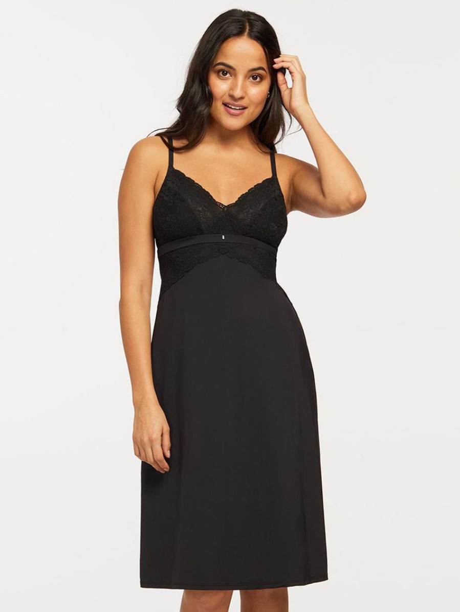 Sleep Forever Yours Lingerie | Montelle Bust Support Mid Length Gown