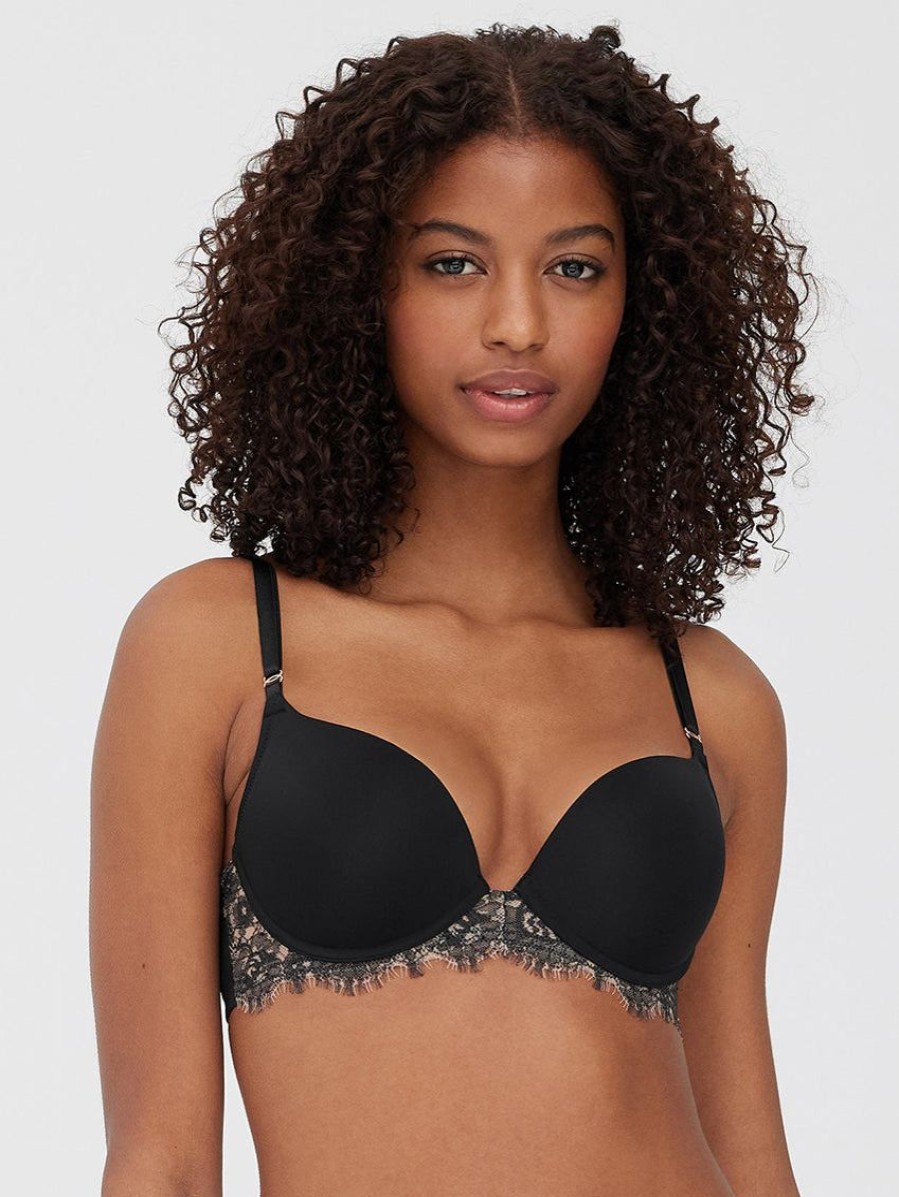 Bras Forever Yours Lingerie Plunge & Push-Up | Skarlett Blue Entice Push Up Bra