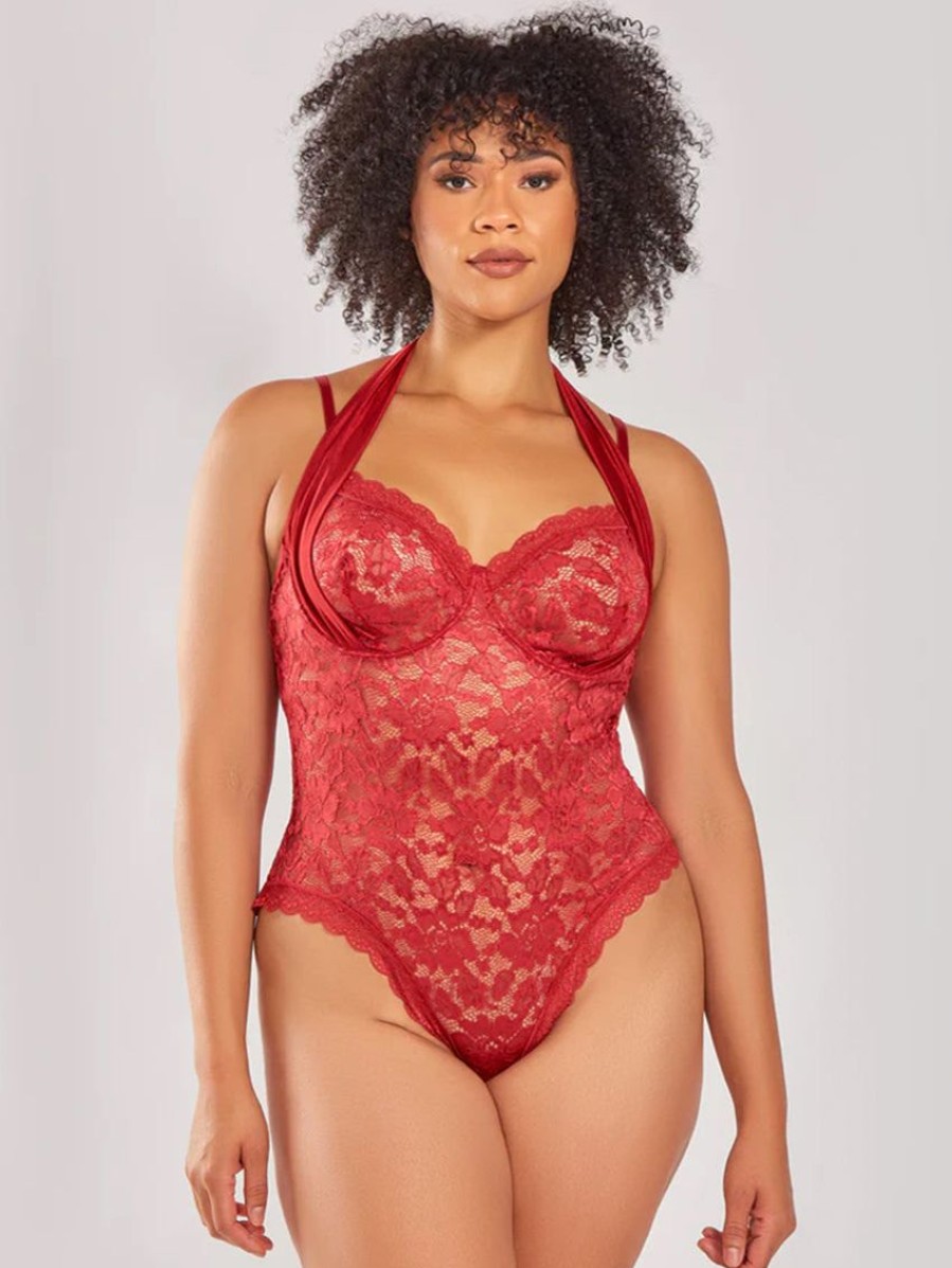 Teddies Forever Yours Lingerie | Icollection Hera Lace Teddy