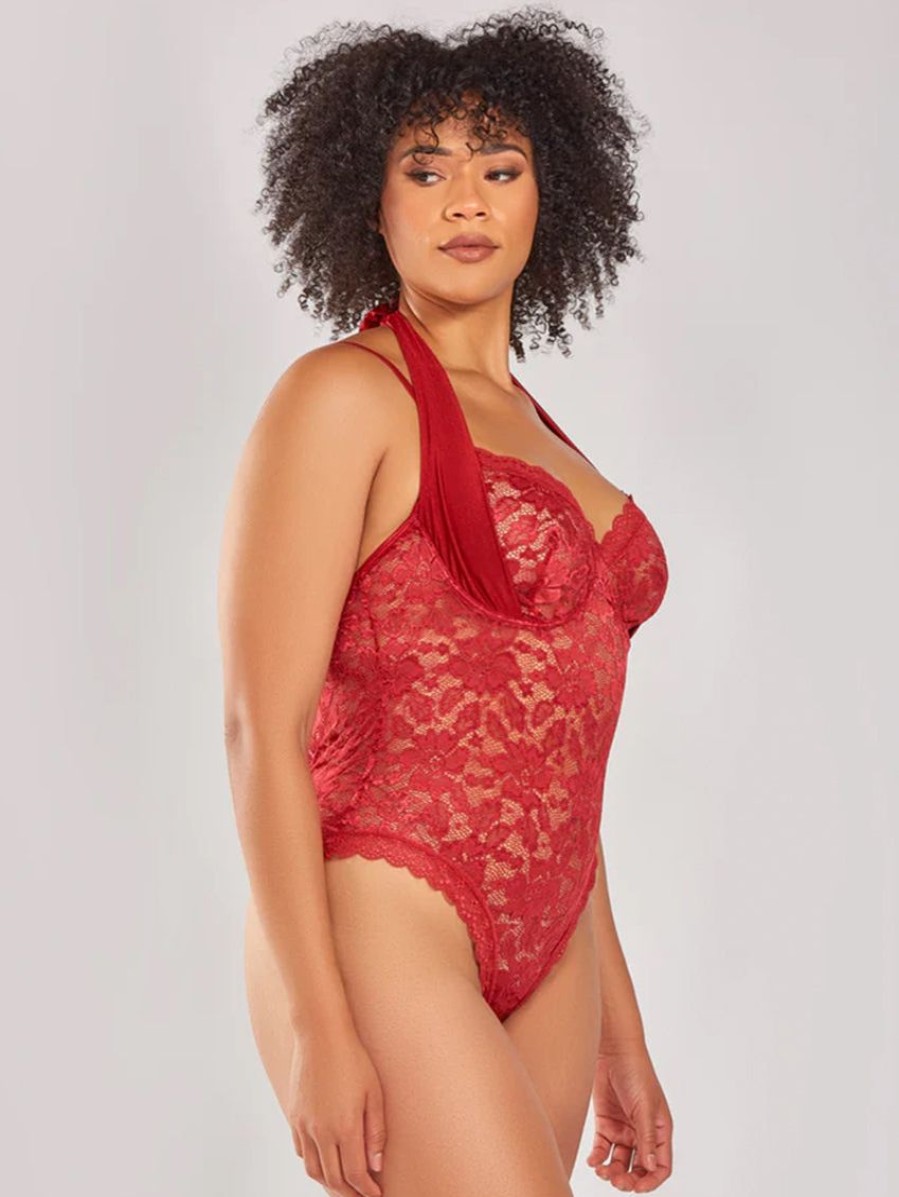 Teddies Forever Yours Lingerie | Icollection Hera Lace Teddy